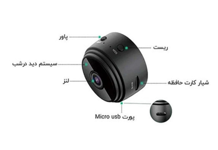 دوربین sqt کوچک وایفای